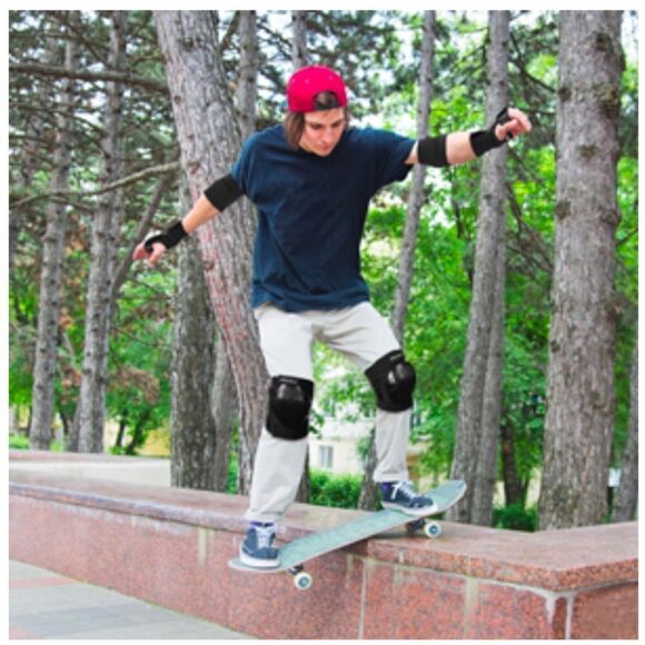 PROJIE-L Pro skating pads 315 Knee/Elbow Pads/Wrist Guards - Picture 1 of 4